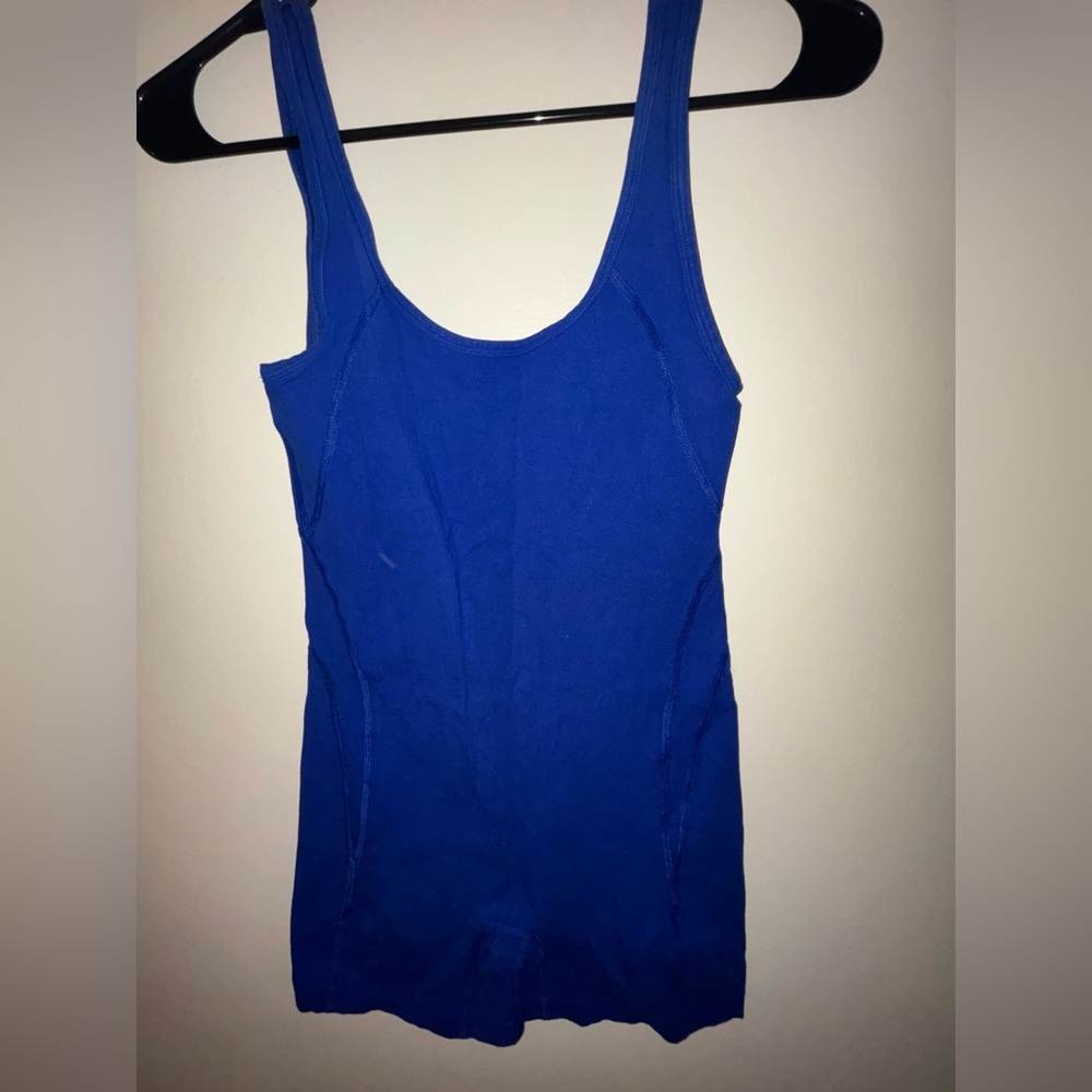 Aritzia TNA Royal Blue Bodysuit